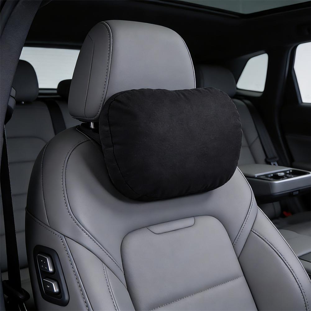 Memory Foam Car Neck Pillow Lumbar Support - หมอนรองคอในรถยนต์แบบปรับได้ ทำจากเมมโมรี่โฟม ใช้ได้กับรถทุกรุ่น รองรับสรีระคอ อุปกรณ์ตกแต่งภายในรถยนต์