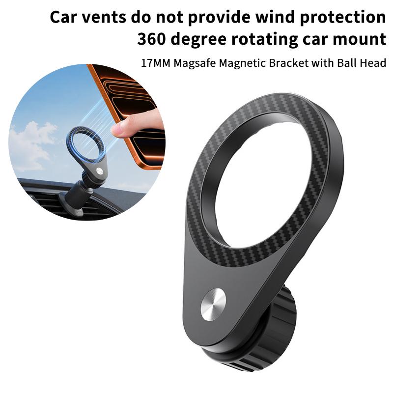 ใหม่ 1 ชิ้น ที่วางโทรศัพท์ในรถ - Magnetic Phone Holder For Car Vent บทวิจารณ์และราคา