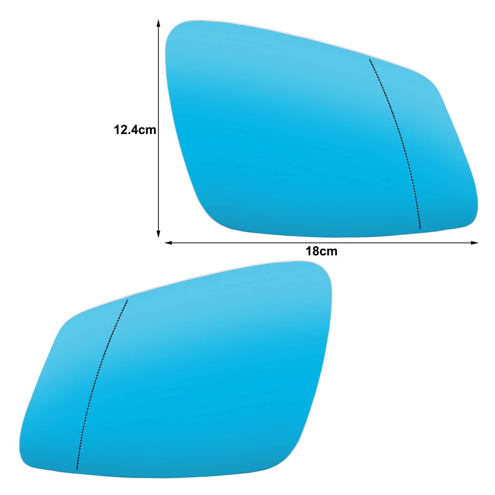 กระจกกระจกด้านข้างด้านขวาด้านซ - Anti Glare Car Rearview Mirror Film บทวิจารณ์และราคา