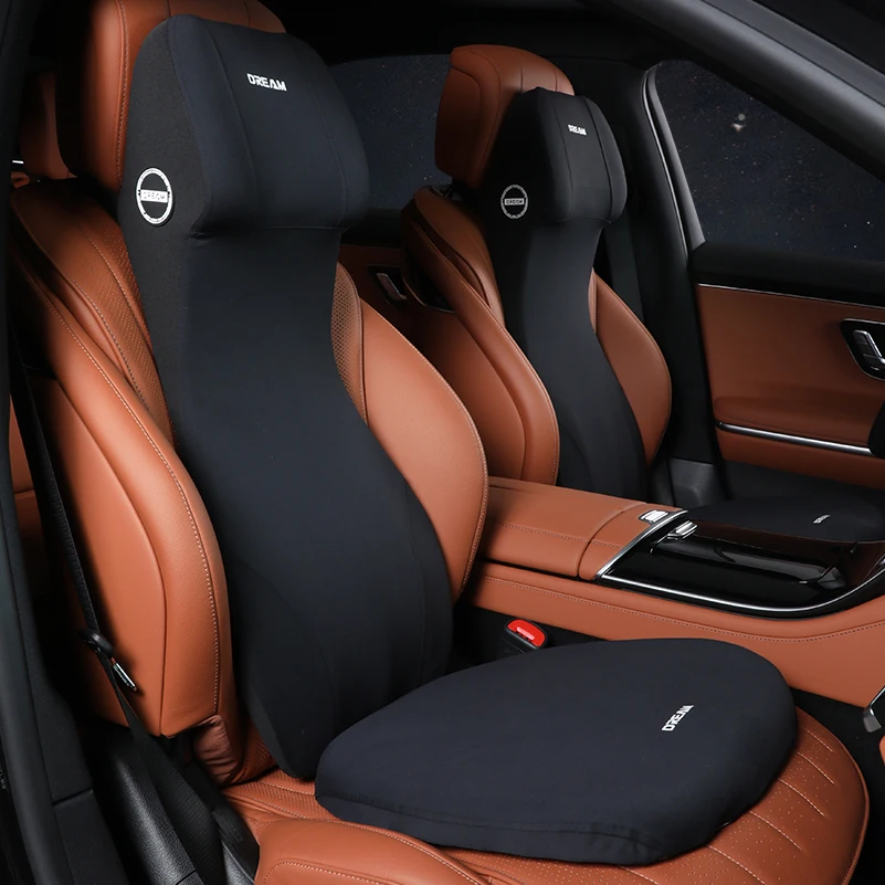 Integrated Car Lumbar Support  - Memory Foam Car Neck Pillow Lumbar Support บทวิจารณ์และราคา