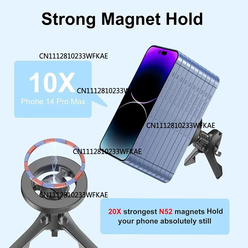 ที่วางโทรศัพท์ในรถยนต์แบบแม่เห - Magnetic Phone Holder For Car Vent บทวิจารณ์และราคา